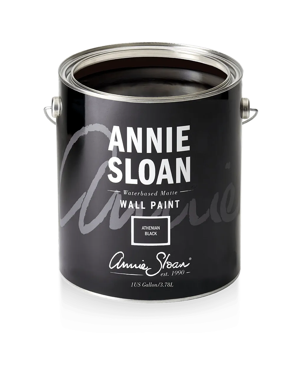 Annie Sloan Wall Paint Athenian Black - 1 Gallon