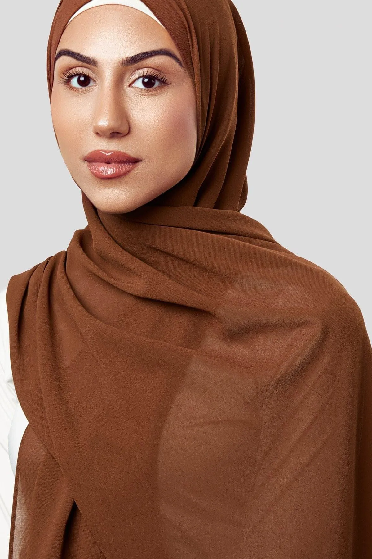 Basic Luxe Chiffon Hijab- Nadia