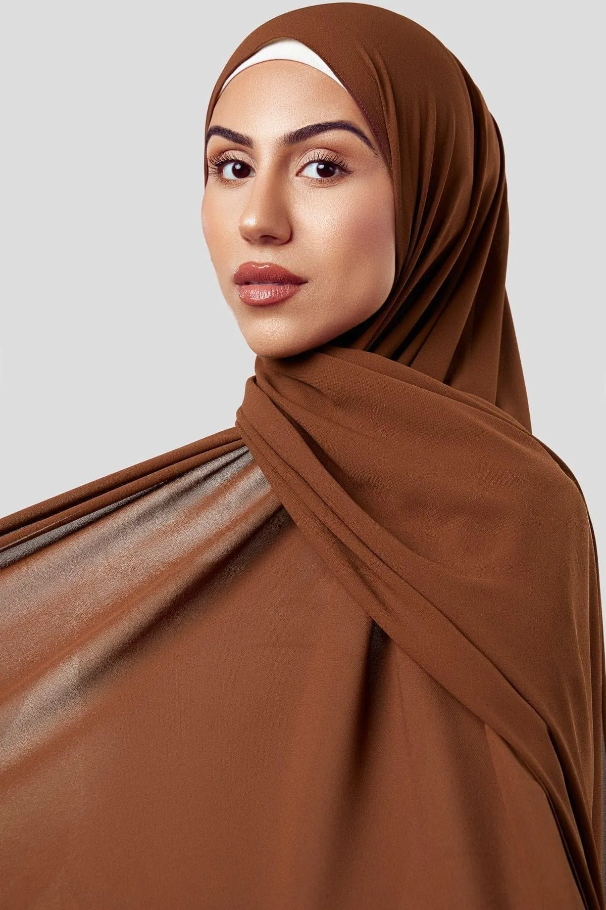 Basic Luxe Chiffon Hijab- Nadia