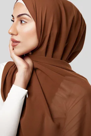 Basic Luxe Chiffon Hijab- Nadia