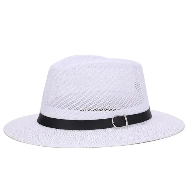 Breathable Mesh Summer Straw Hat