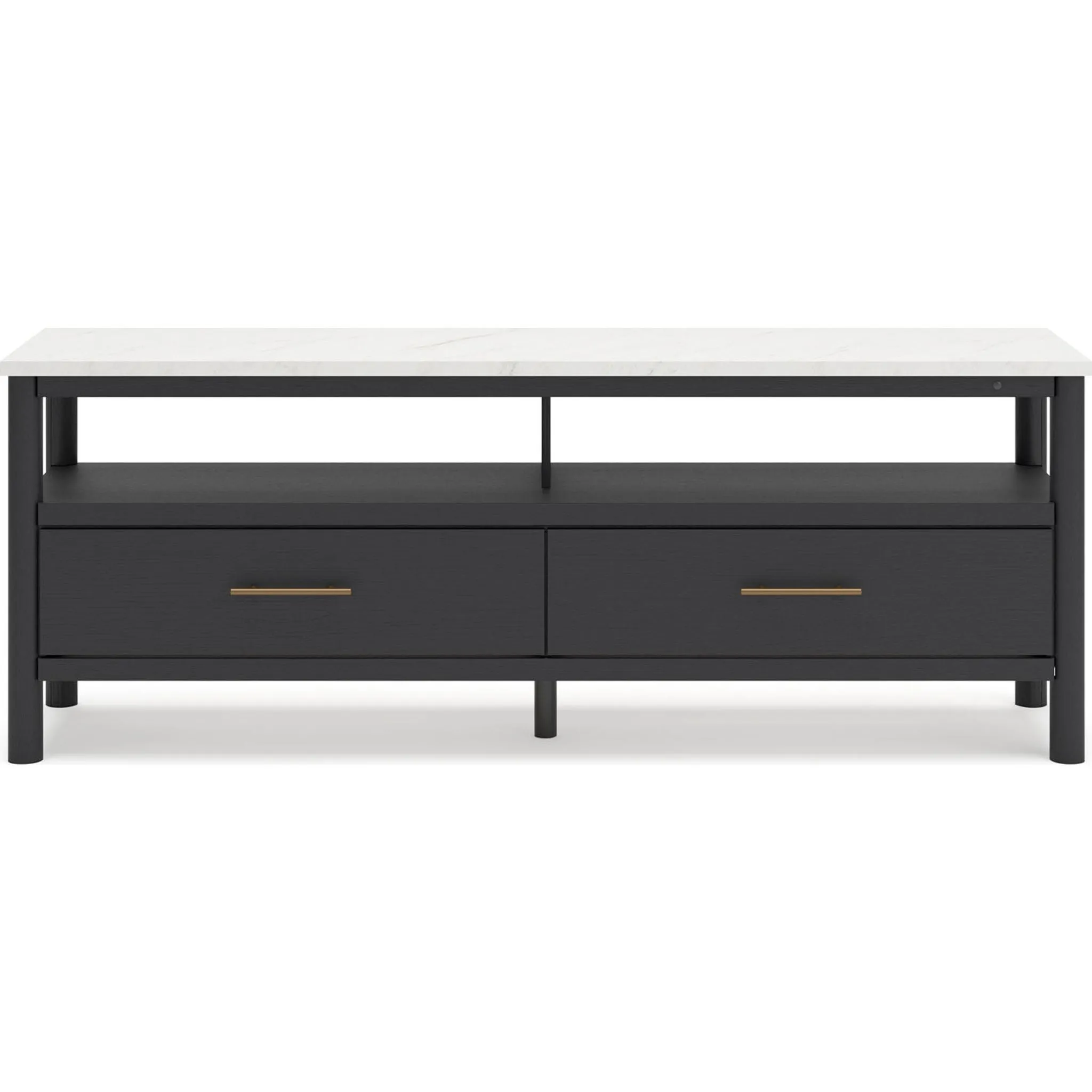 Cadmori TV Stand - Black/White