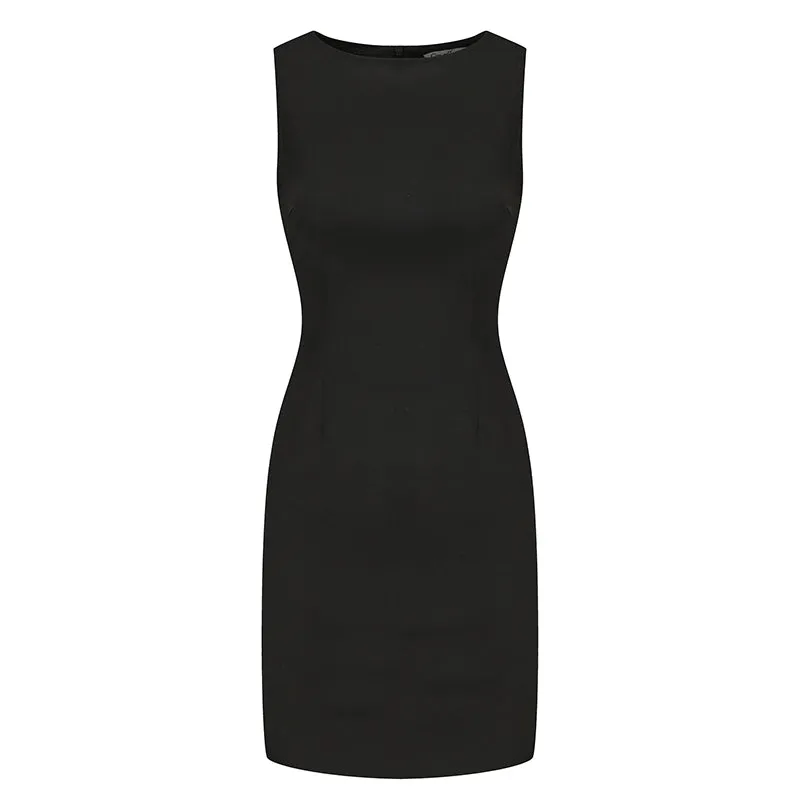 Classic Fit Sleeveless Dress