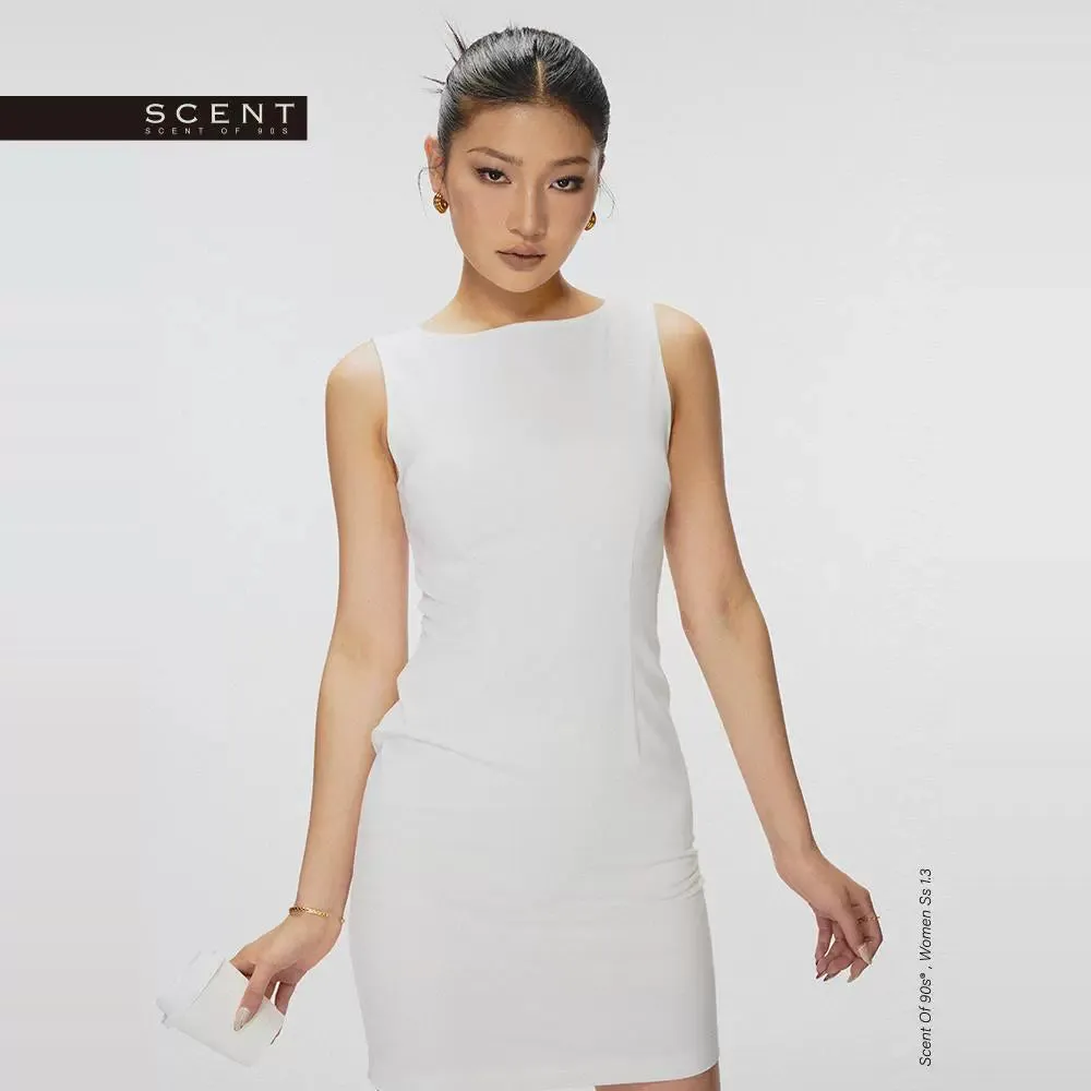 Classic Fit Sleeveless Dress