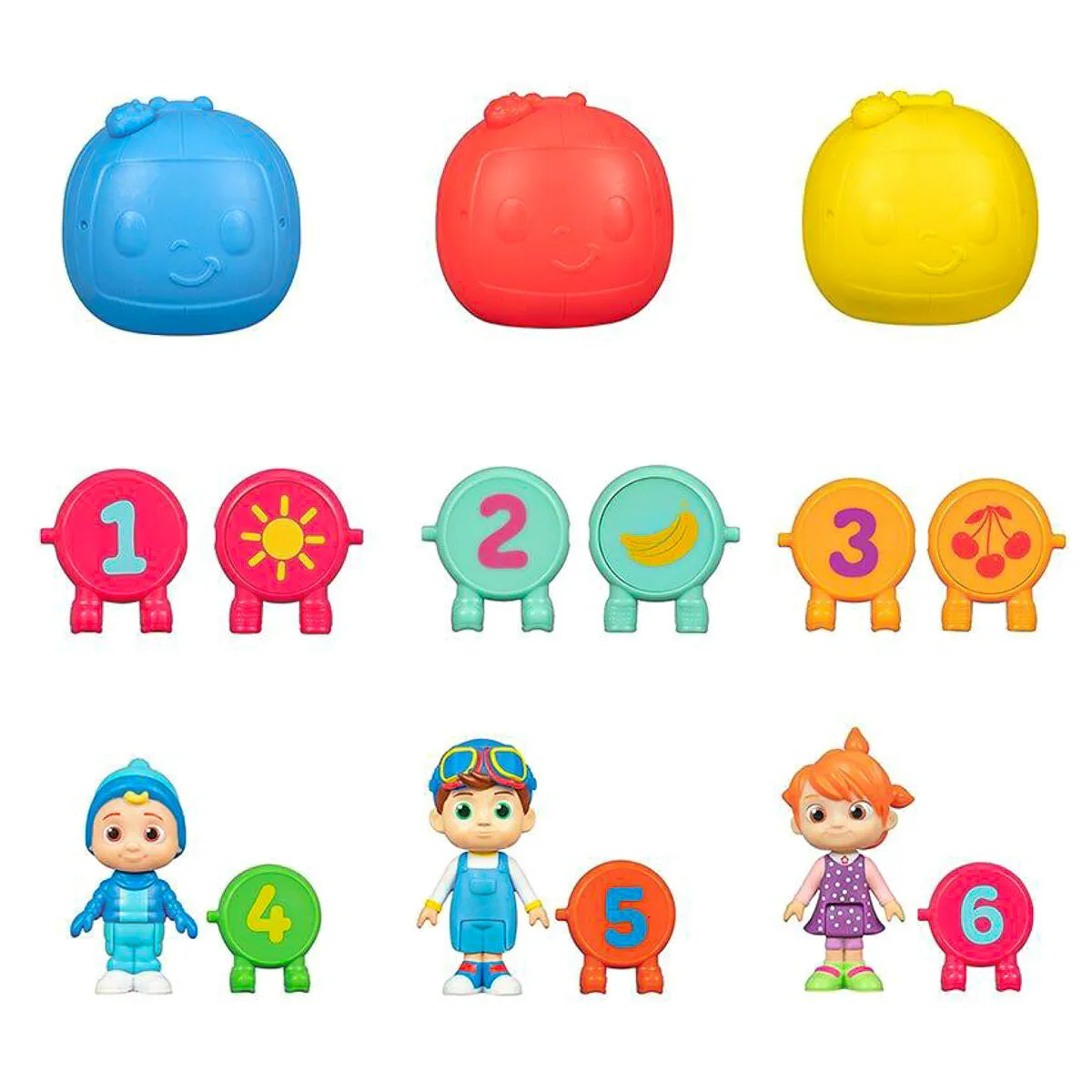 Cocomelon Number Surprise Series 2 styles vary