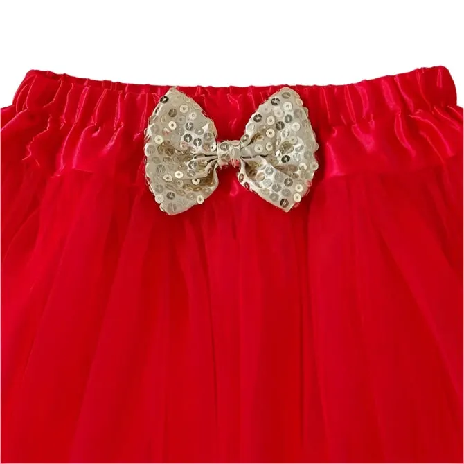 GB Child O/S Red Tulle Tutu RTT-24