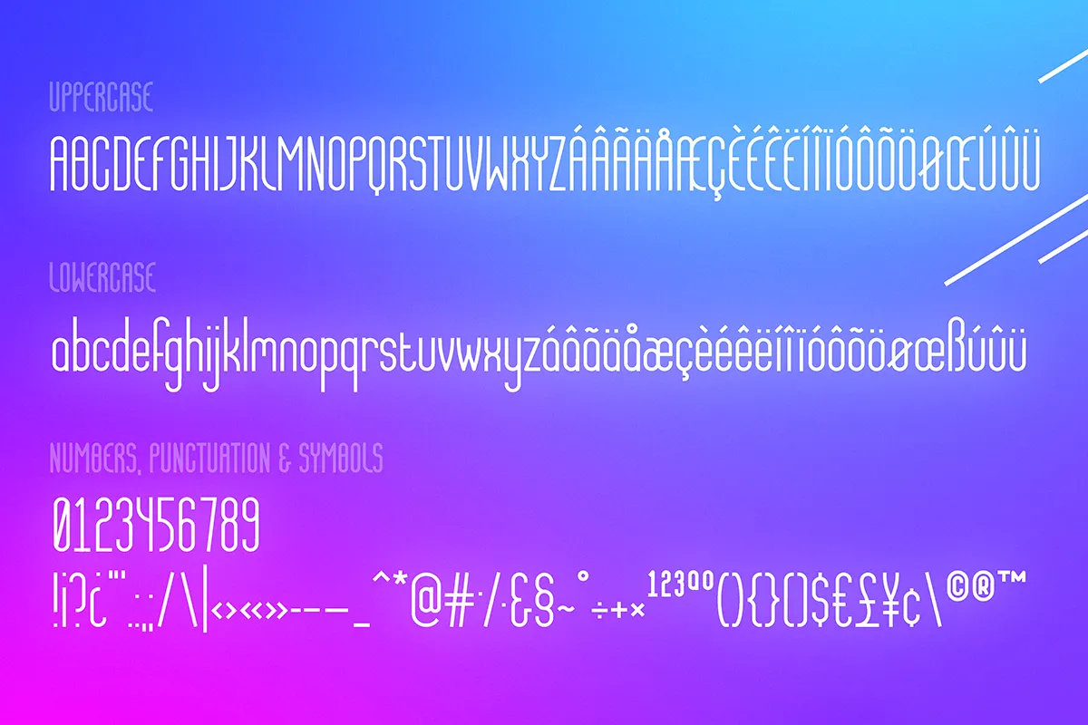 Genivo - Modern Font Family