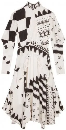 Geometric Print Dress