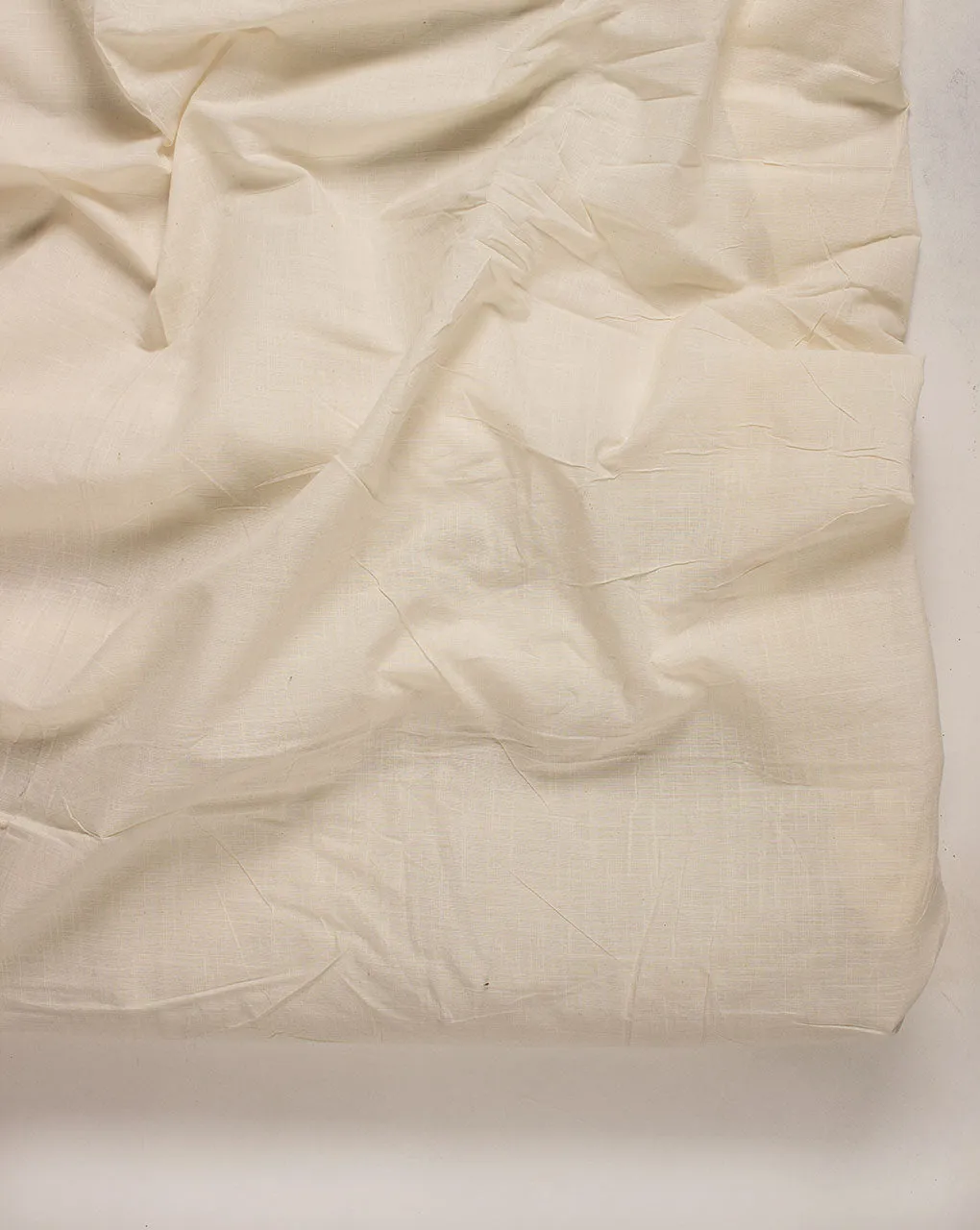 Greige 60s Cotton Slub Fabric (92 x 80) ( Swatch 10x12" )