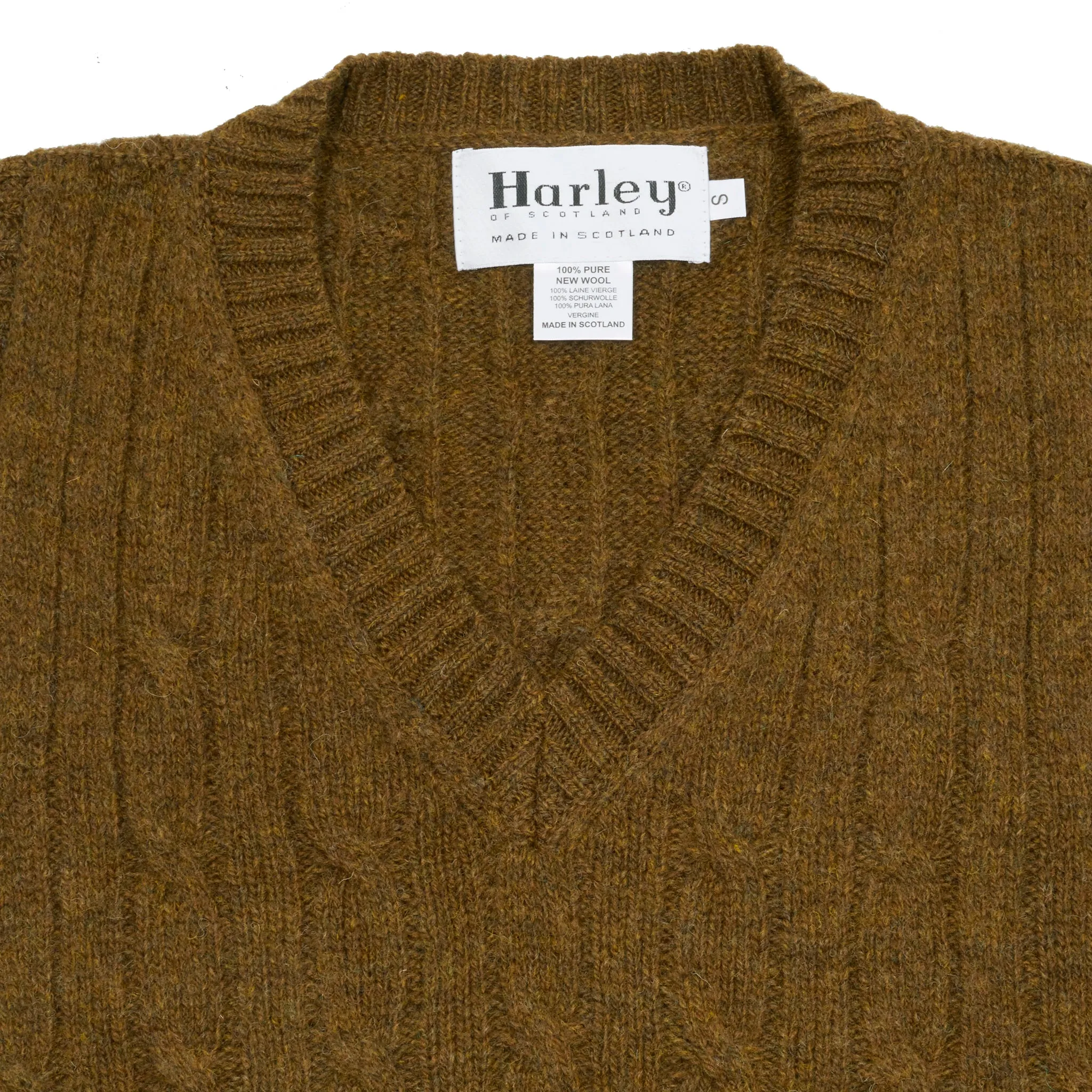 Harley V-neck Slipover in Dark Olive