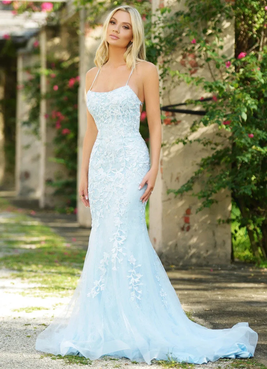 Light Blue The Dutchess Gown