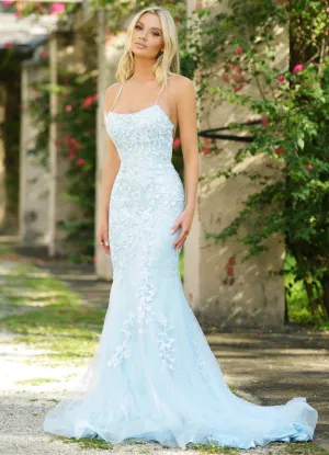 Light Blue The Dutchess Gown