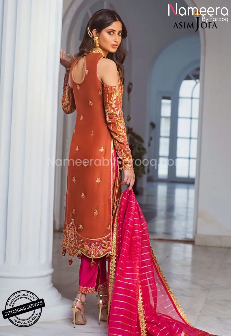 Pakistani Dress for Wedding Party Female Online #BP162