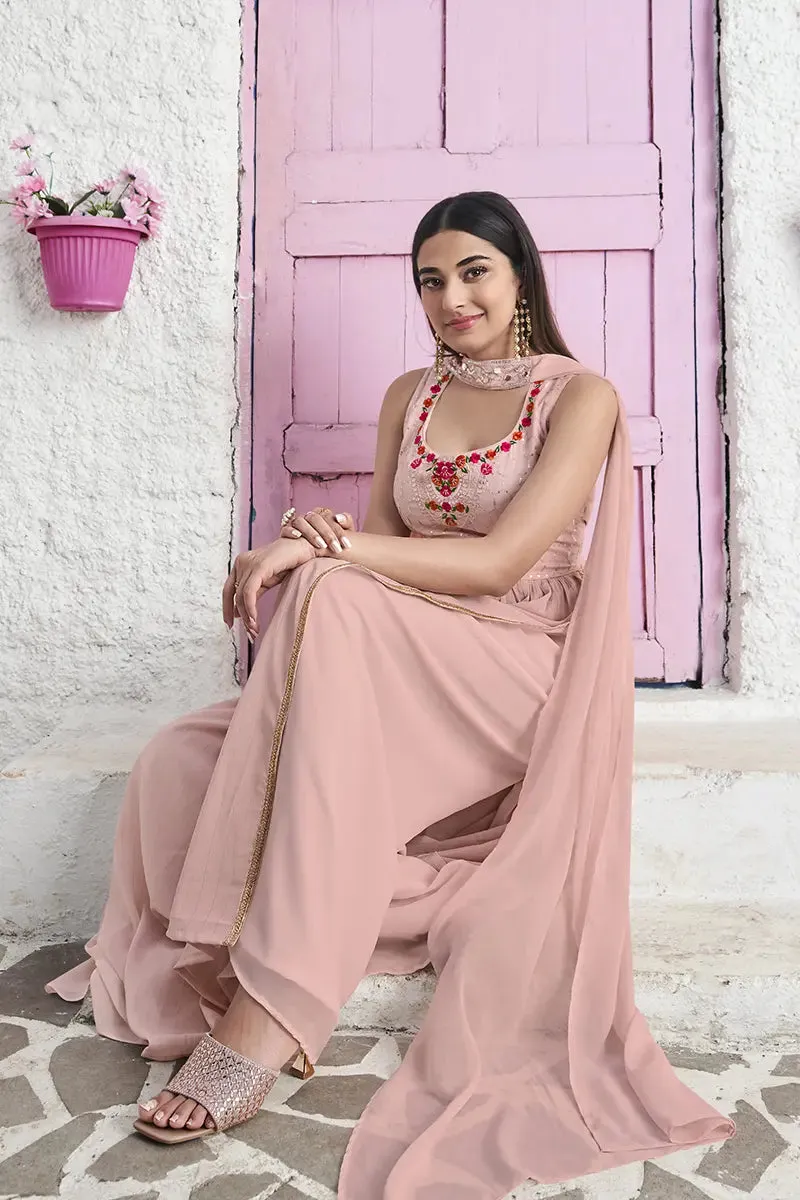 Sleeveless Gown Design For Raksha Bandhan