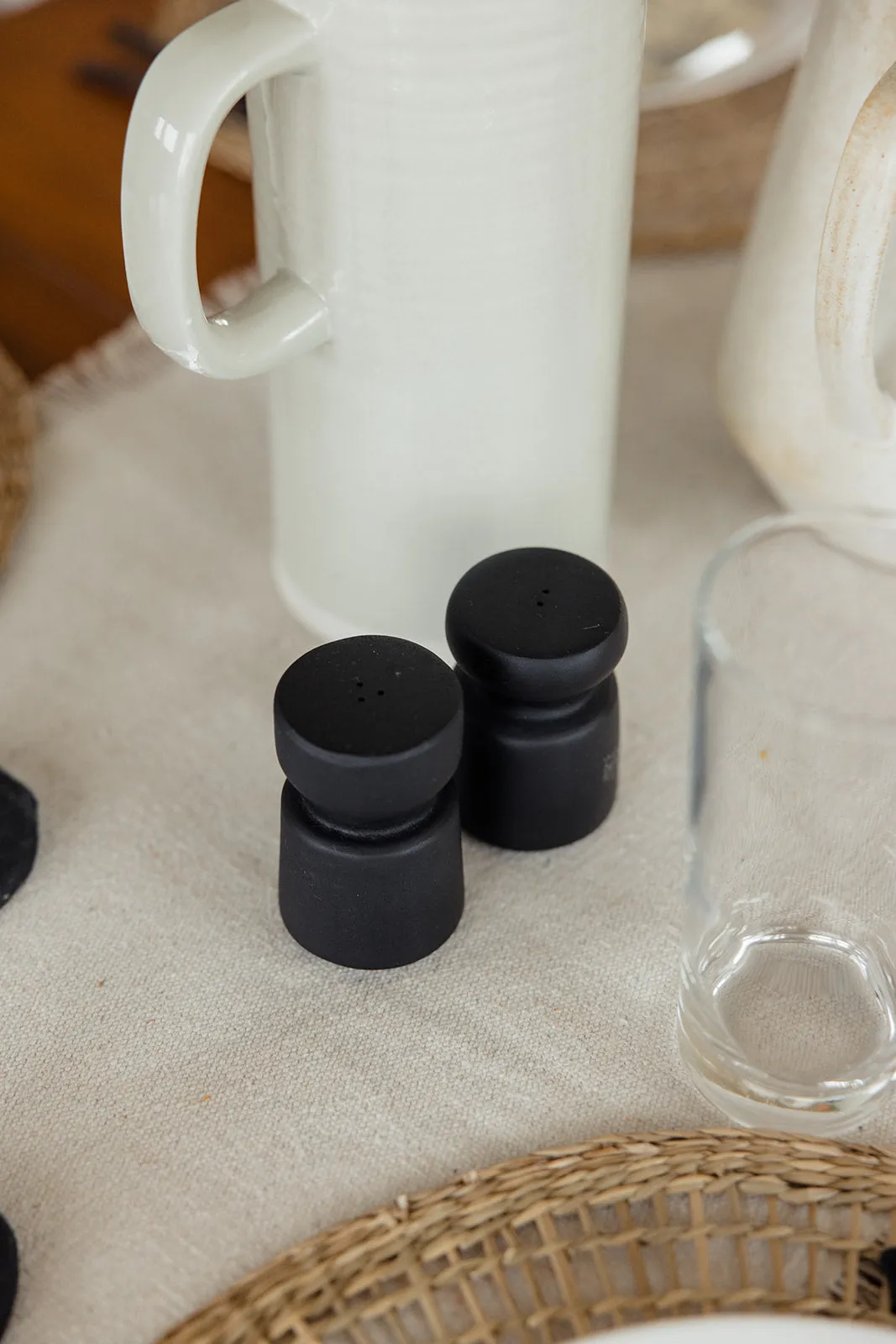 Spice It Up Mango Wood Salt & Pepper Shakers