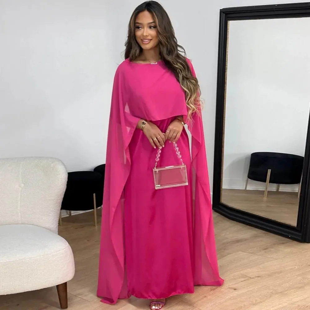 Stylish African Dresses - Dashiki Solid Color Ankara Dress, Bazin Traditional Robe - Long Dress