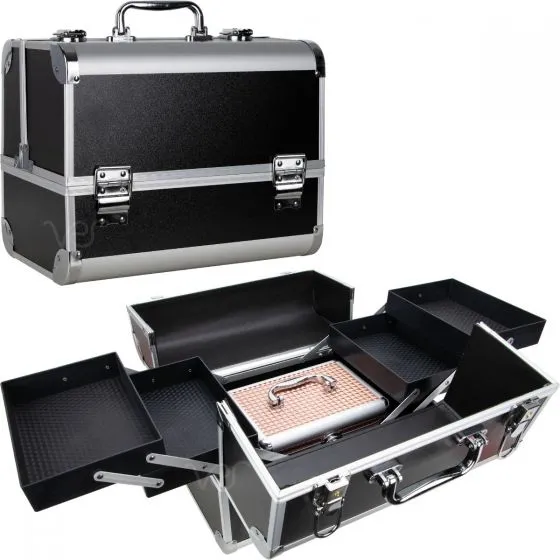 VER Beauty - Black Matte Cosmetic Case
